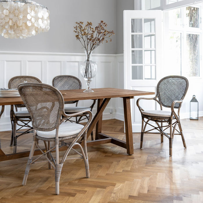 Taupe Rossini Bistro Armchair