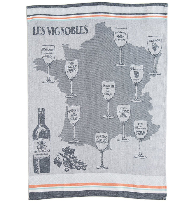 Vignobles French Kitchen Towel