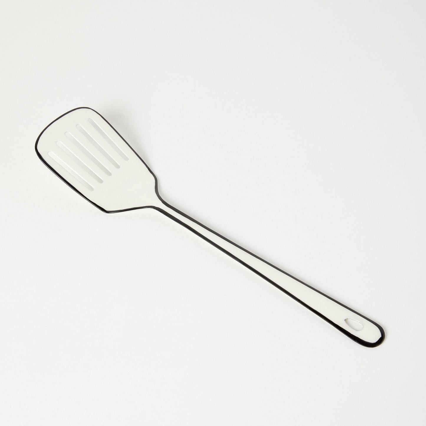White Enamel Spatula