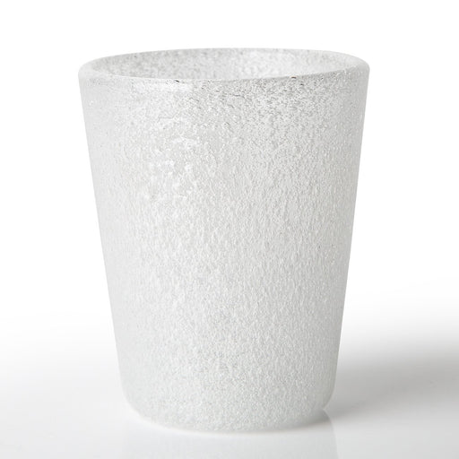 White Handmade Memento Tumbler (Translucent)