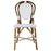 White Mediterranean Bistro Chair (E)