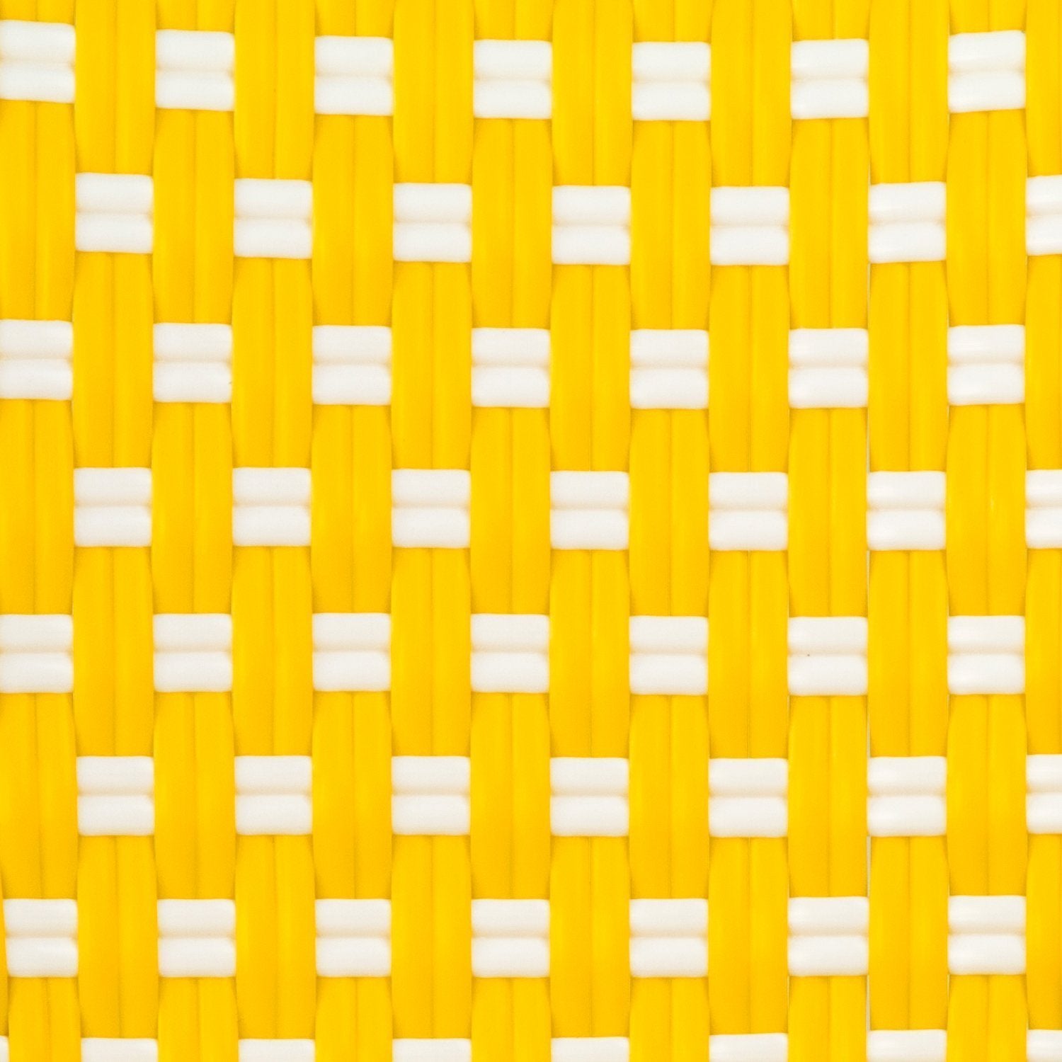 Yellow & White Mediterranean Bistro Chair (B)