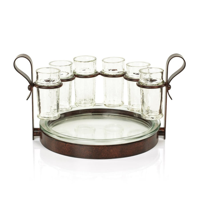 Tequila Shot Glass Set with Tray