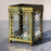 Antique 19th Century Victorian Beveled Glass Jewelry Casket Box