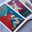 Assorted Vintage French Postcards No.1 (Set of 5)
