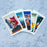 Assorted Vintage French Postcards No.2 (Set of 5)