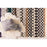 White and Charcoal 'Trina' Throw Blanket