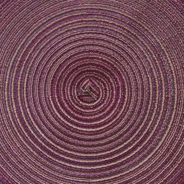 Aubergine Round Placemat (15.25 Ø)