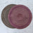 Aubergine Round Placemat (15.25 Ø)