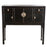 Black 6-Door Cabinet  