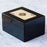 Black Ace of Spades Card Box with Three French Decks / Compartments