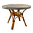 Black & Cream Mediterranean Bistro Table (4 Seater)