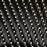 Black & Cream Mediterranean Bistro Wrap Back Chair (D)