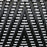 Black & White Mediterranean Bistro Round Back Chair (L)