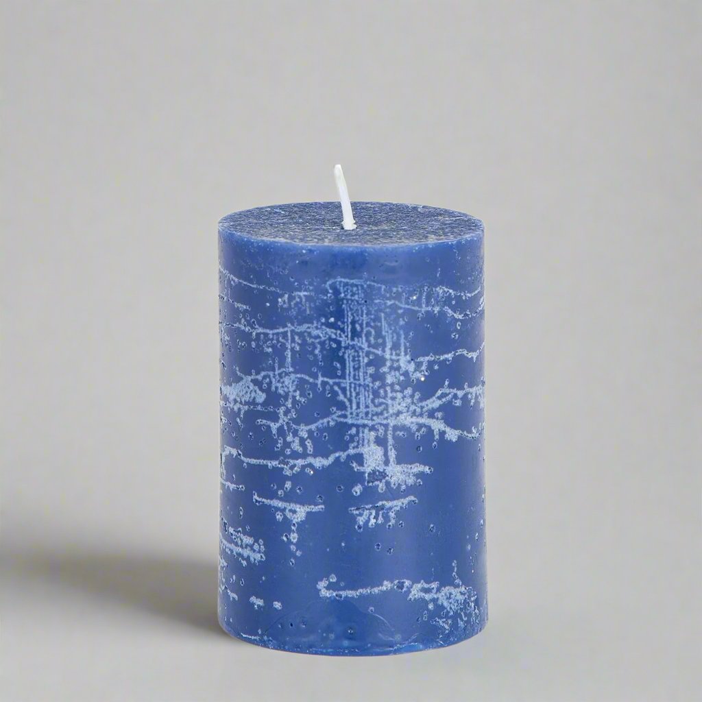 Blue (18hr) Pillar Candle 
