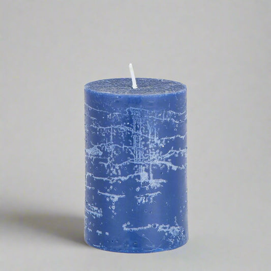 Blue (18hr) Pillar Candle 