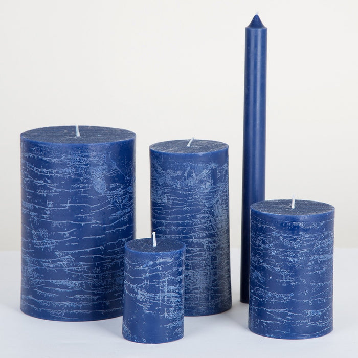 Blue (34hr) Pillar Candle 