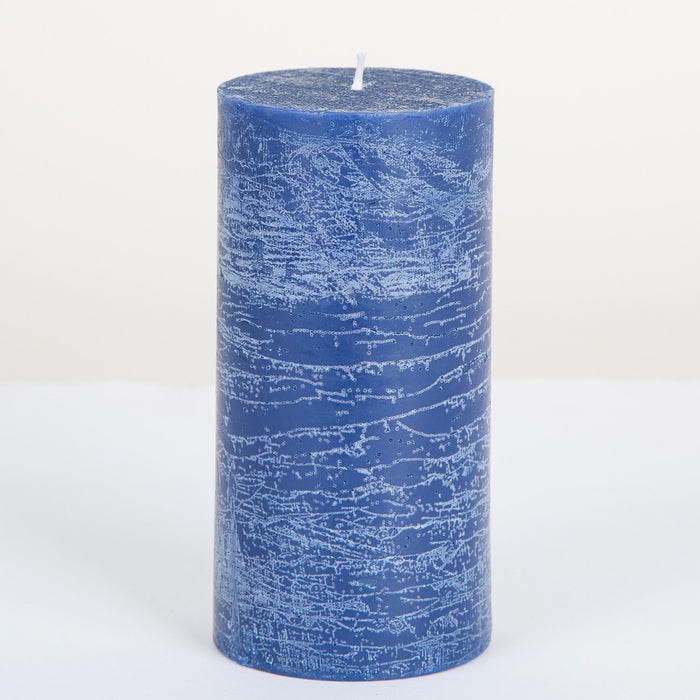 Blue (49hr) Pillar Candle 