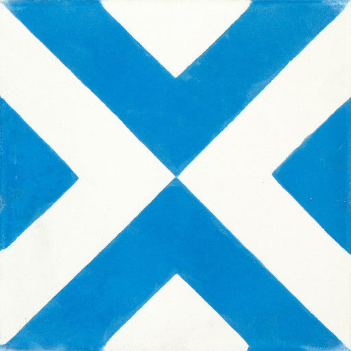 Blue Africain Carocim Tile (8" x 8") (12 pack)