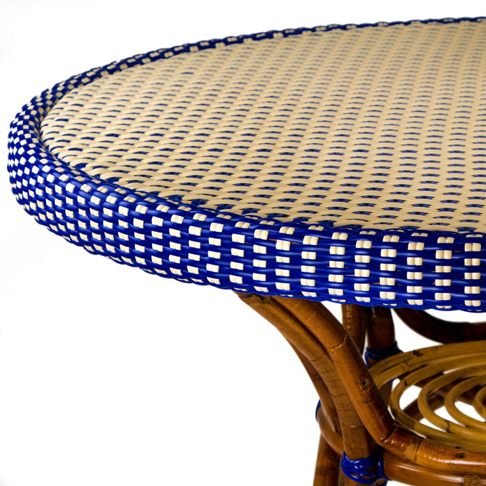 Blue & Cream Mediterranean Bistro Table (4 Seater)