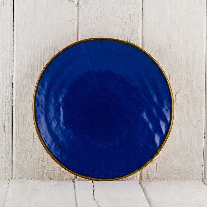 Blue Dessert Plate