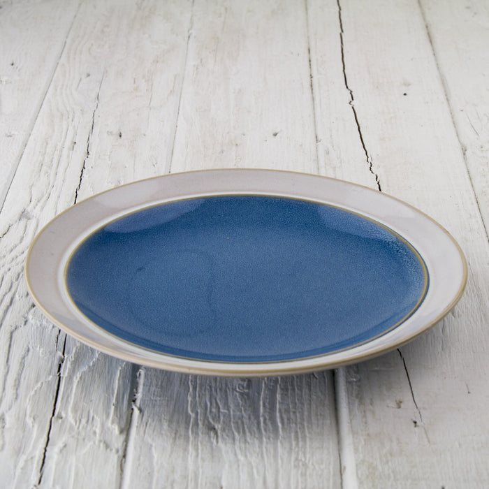 Blue Dune Dessert Plate