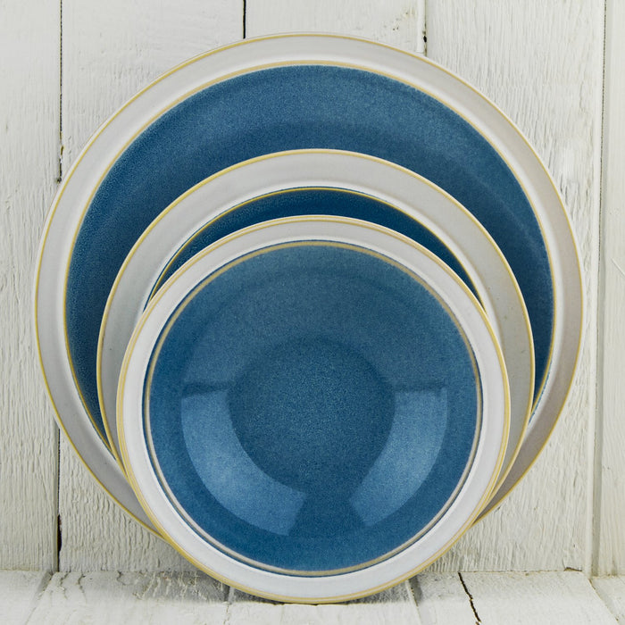 Blue Dune Dessert Plate