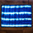 Blue Tie-Dyed Cotton Placemat (22.75" x 14.75")