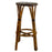 Brown & Cream Bar Height Mediterranean Bistro Bar Stool (29" h) (D)
