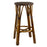 Brown & Cream Bar Height Mediterranean Bistro Bar Stool (29" h) (D)