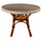 Brown & Cream Mediterranean Bistro Table (4 Seater)