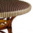 Brown & Cream Mediterranean Bistro Table (4 Seater)