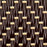 Brown, Cream, Pink & Gold Mediterranean Bistro Square Back Stripe Chair