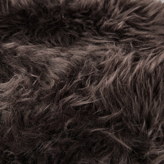 Brown Nordic Sheep Stool 