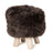 Brown Nordic Sheep Stool 