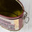 Burgundy Red Metal Tin with Latch
