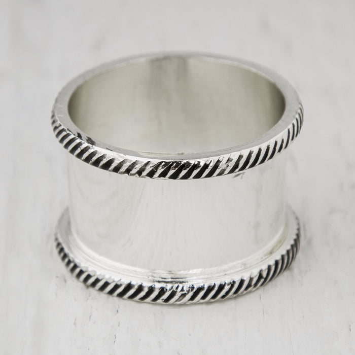Classic Silver Napkin Ring 