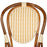 Cream and Beige Mediterranean Bistro Chair (DV)