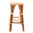 Cream and Beige Mediterranean Bistro Stool (26" h) (L)