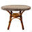 Cream, Brown & White Mediterranean Bistro Table (4 Seater)