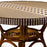 Cream, Brown & White Mediterranean Bistro Table (4 Seater)