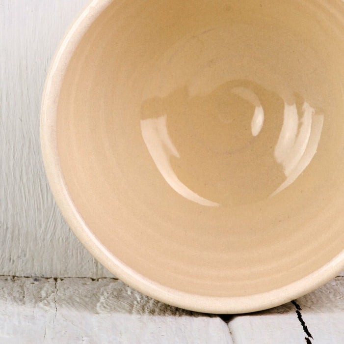 Cream Ceramic Bowl