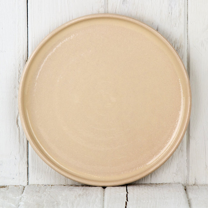 Cream Ceramic Salad Plate