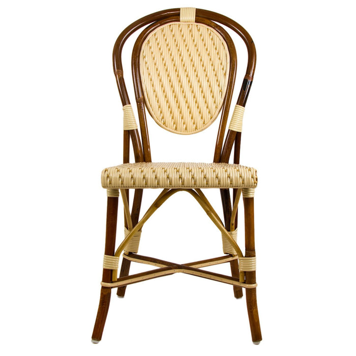 Cream Mediterranean Bistro Chair (D)