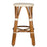 Ivory Counter Height Mediterranean Bistro Bar Stool (26" h) (E)