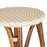 Cream Counter Height Mediterranean Bistro Bar Stool (26" h) (L)
