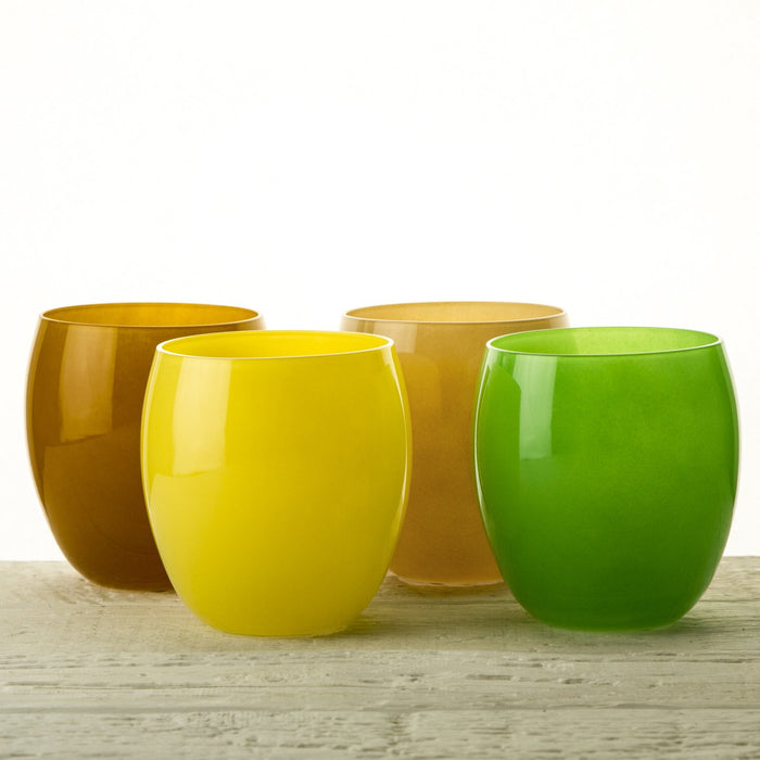 Cream Oslo Glass Tumbler
