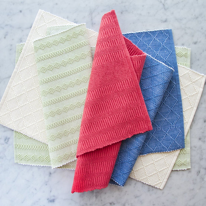 Cream Stripe 100% Cotton Rep Weave Placemat (19.25" x 13")