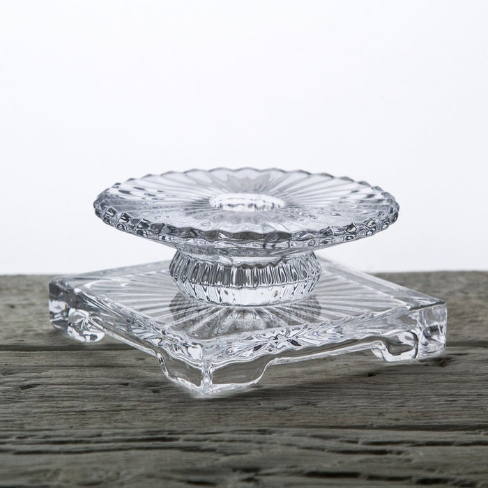 Crystal Clear Square Candlestick