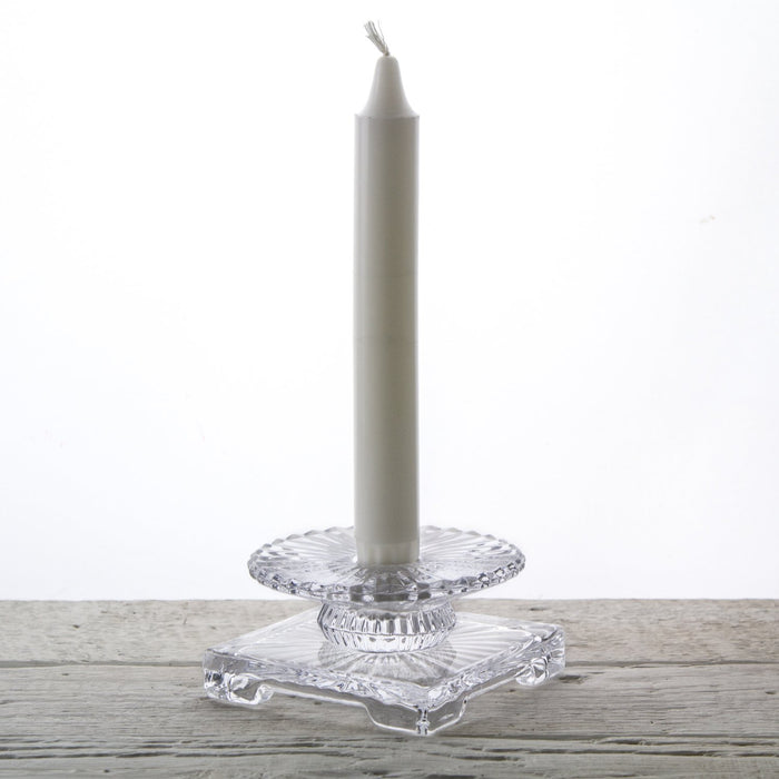Crystal Clear Square Candlestick